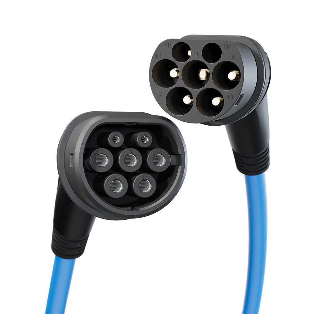 GO-E 2,5m Latauskaapeli Type2 16/32A 3V max. 22kW - autonlataus.com