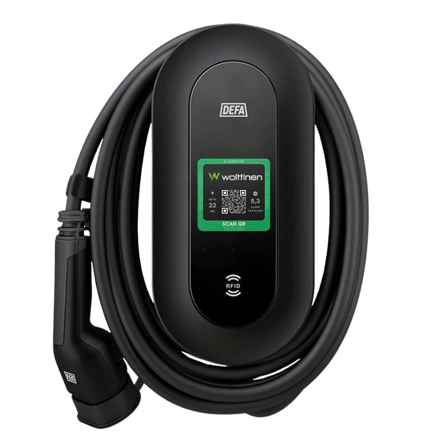 DEFA Power S Sähköauton älykäs latausasema taloyhtiölle 22kW - autonlataus.com