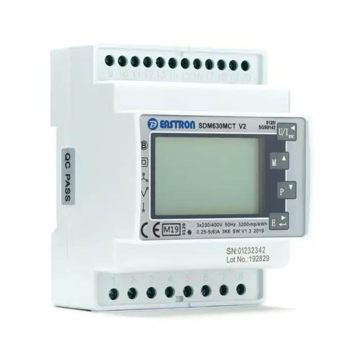 Eastron SDM630MCT Modbus MID energiamittari - autonlataus.com
