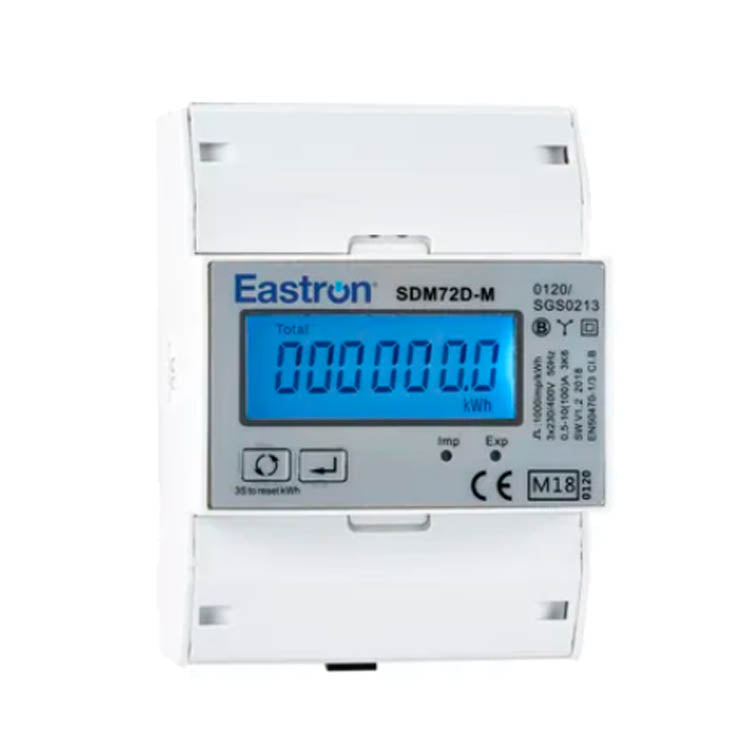 Eastron SDM72D-M Modbus/Pulssi MID energiamittari - autonlataus.com