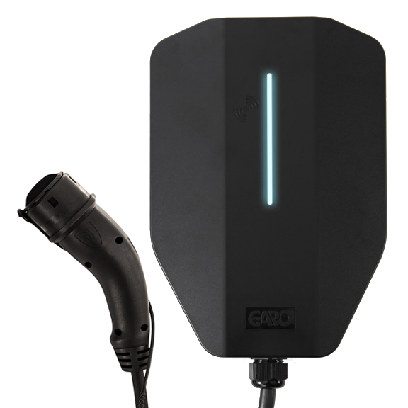 Garo Entity Pro Latausasema 14kW 5metrin kaapeli ja sisäinen energiamittari - autonlataus.com