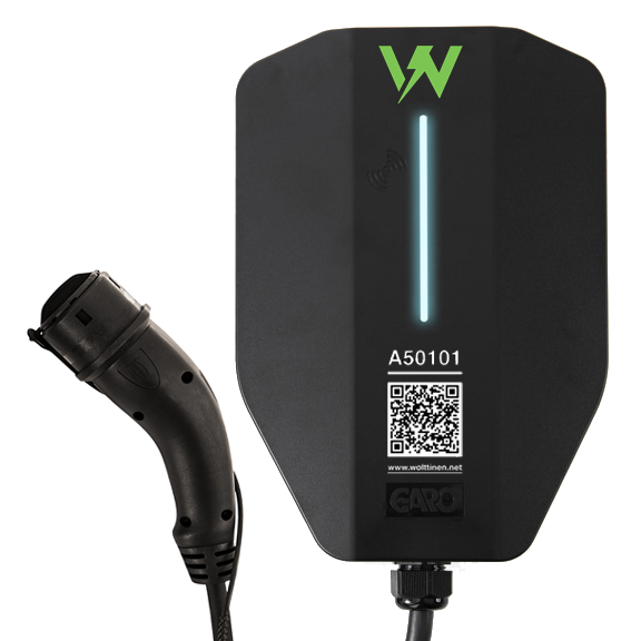 Garo Entity Pro Latausasema 14kW 5metrin kaapeli ja sisäinen energiamittari - autonlataus.com