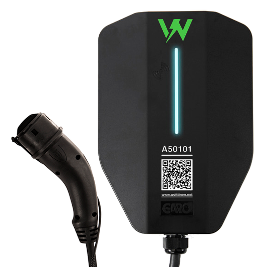 Garo Entity Pro Latausasema 14kW 5metrin kaapeli ja sisäinen energiamittari - autonlataus.com