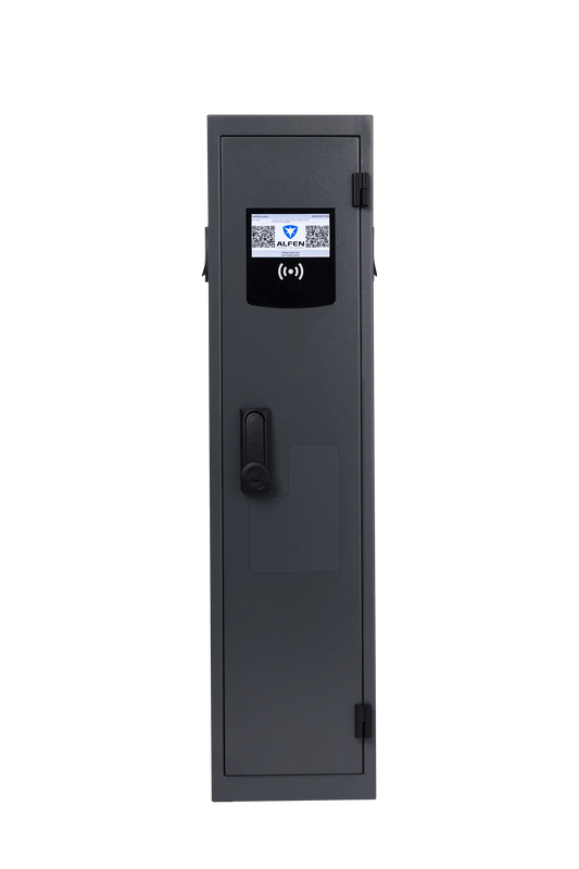Alfen TWIN 5 Plus sähköauton julkinen ISO 15118/ AFIR yhteensopiva sähköauton latausasema 2x22kW - autonlataus.com