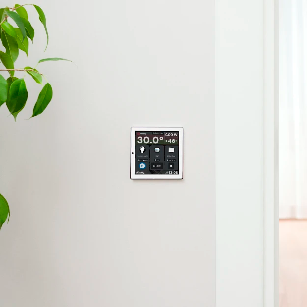 Shelly Wall display Älyohjauspaneeli 4" kosketusnäytöllä - autonlataus.com