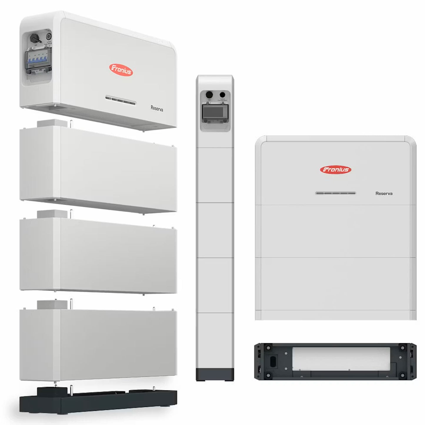 Fronius Reserva akkujärjestelmä 15,8kWh (5 moduulia=1 maksimitorni)
