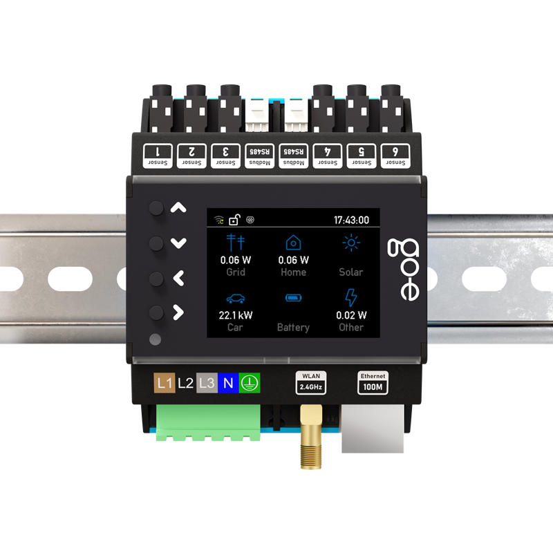 go-e Gemini flex latausasema 11kW ja Energiamittari - autonlataus.com