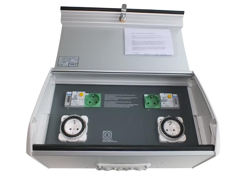Fibox HYBRID Latausasema - autonlataus.com