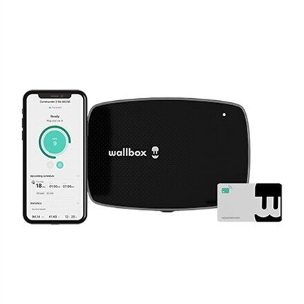 Wallbox Commander 2S Latausasema + 10v mobiilidata - autonlataus.com