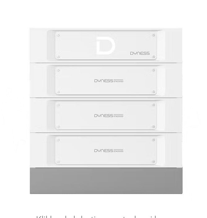 Akkujärjestelmä yritykselle 15.36kWh Dyness STACK100 Akkupaketti - autonlataus.com