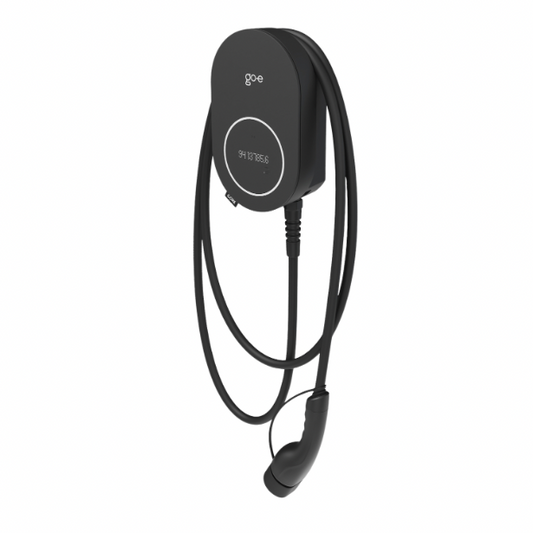 Go-e CORE sähköauton latausasema 6m Type2- kaapelilla 22kW - autonlataus.com