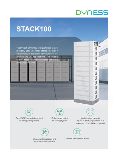 Dyness STACK100 SBDU + Base - autonlataus.com