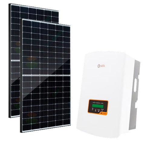 ENNAKKOTARJOUS! Aurinkopaneeli järjestelmä 10kW, Solis invertteri + 22 paneelia - autonlataus.com
