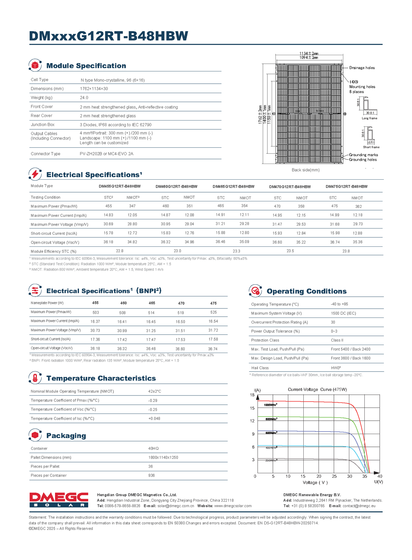 AURINKOPANEELI BIFACIAL DMEGC 465W HBW - autonlataus.com