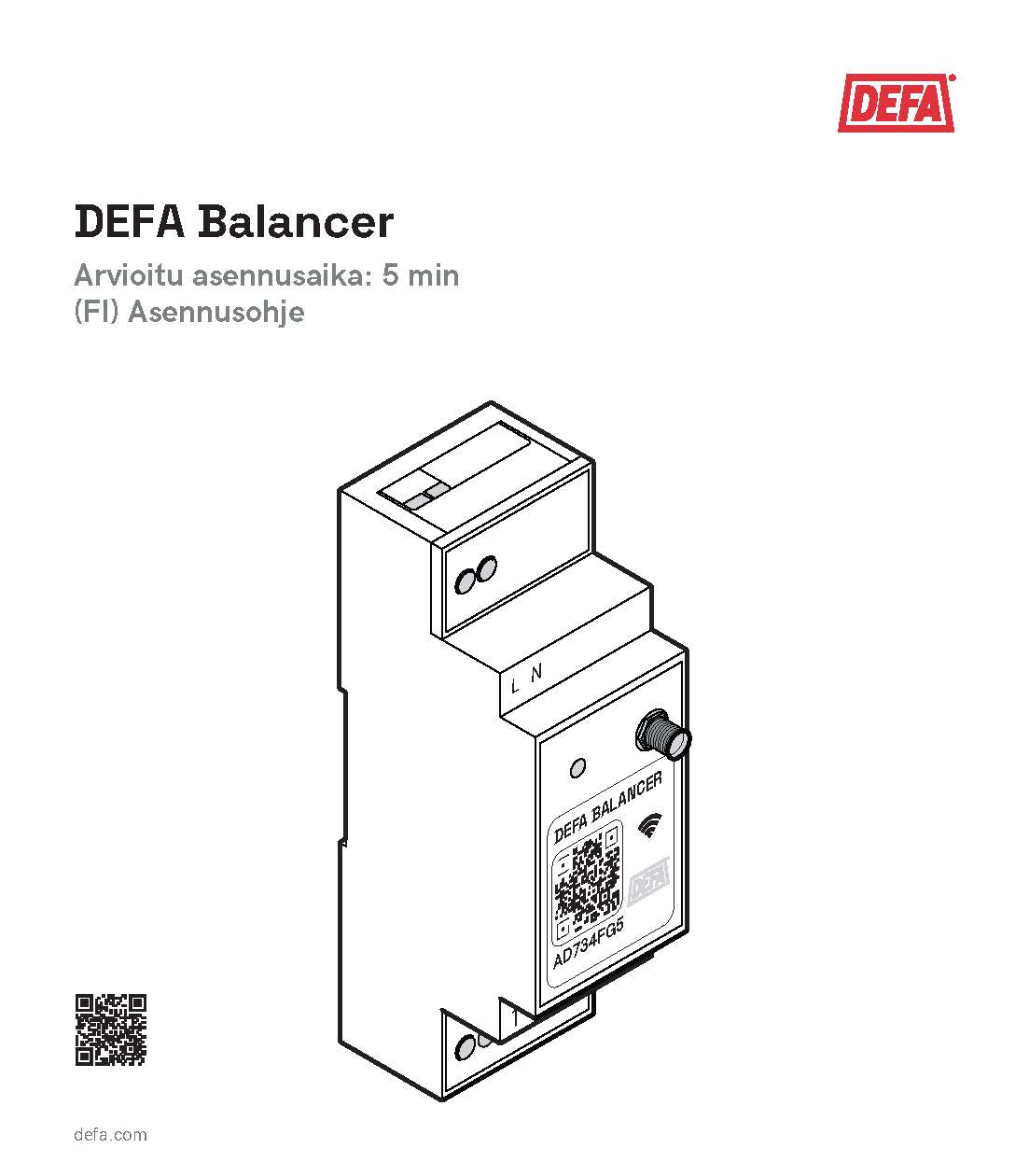 Defa balancer dynaaminen kuormanhallinta virtamuuntajille - autonlataus.com