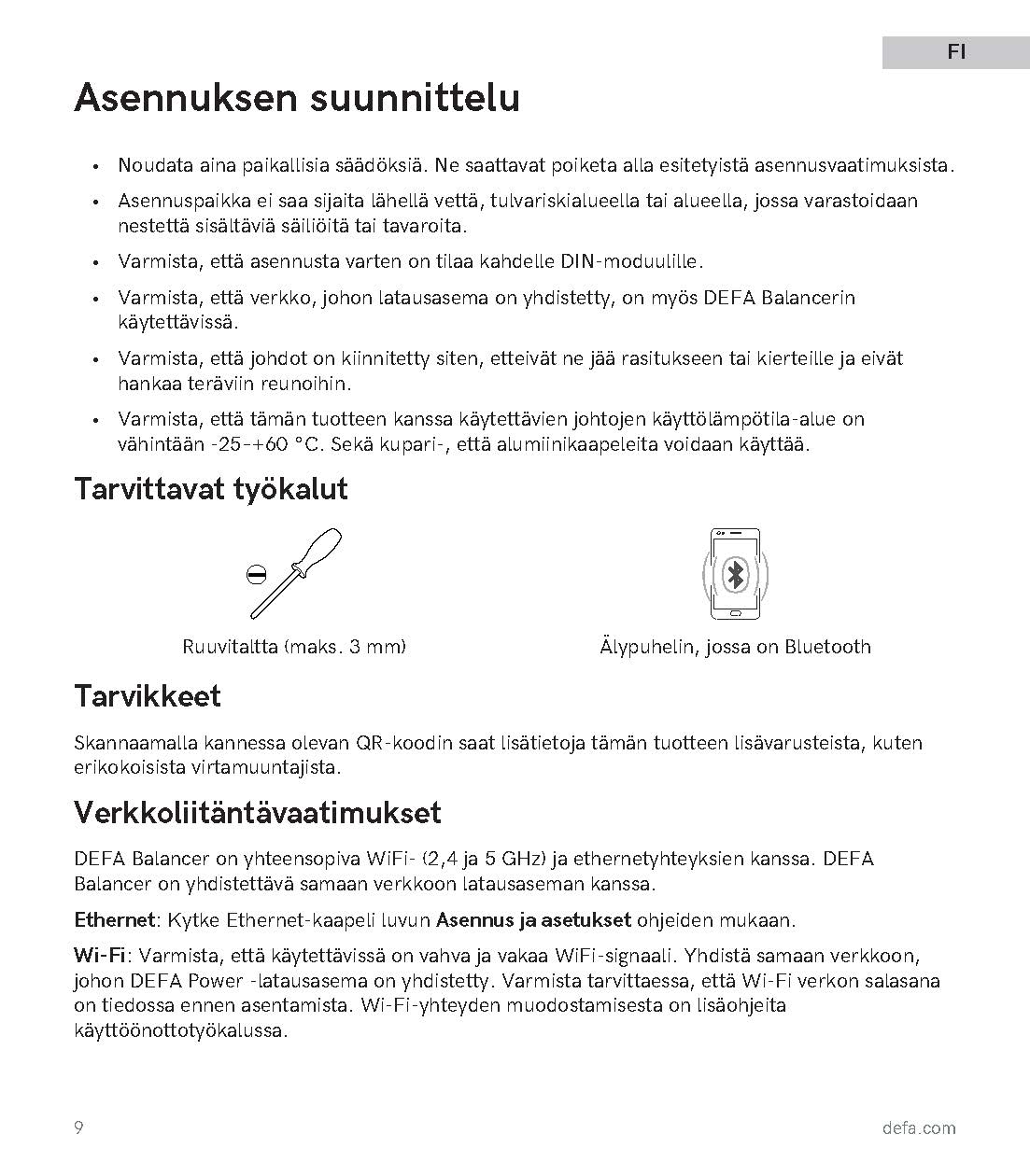 Defa balancer dynaaminen kuormanhallinta virtamuuntajille - autonlataus.com