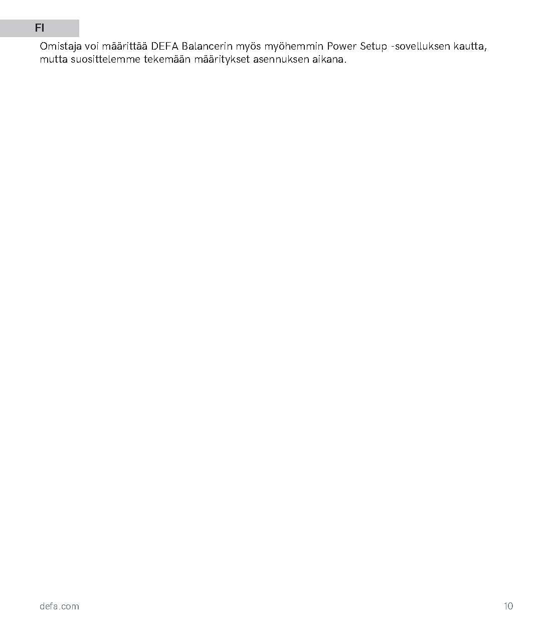 Defa balancer dynaaminen kuormanhallinta virtamuuntajille - autonlataus.com