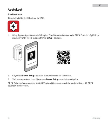 Defa balancer dynaaminen kuormanhallinta virtamuuntajille - autonlataus.com