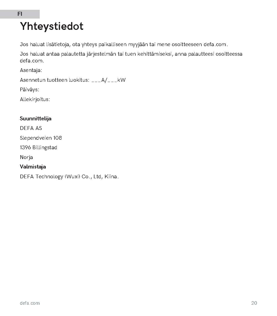 Defa balancer dynaaminen kuormanhallinta virtamuuntajille - autonlataus.com