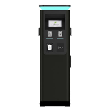 Wolttinen Public Pro 2x22kW julkinen latauslaite. Maksupääte. OCPP Plug-And-Play. Helppo asennus. - autonlataus.com