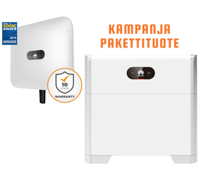 Huawei Luna Akkujärjestelmä 5kWh + Invertteri 4kW Pakettitarjous - autonlataus.com