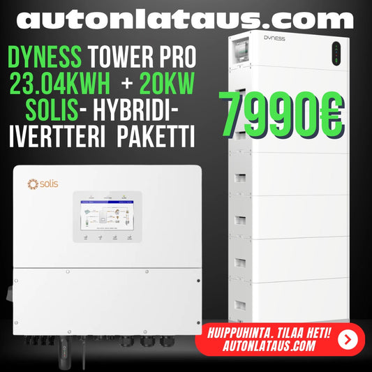 Dyness Tower Pro 23kWh + Solis Hybrid SH6 20kW