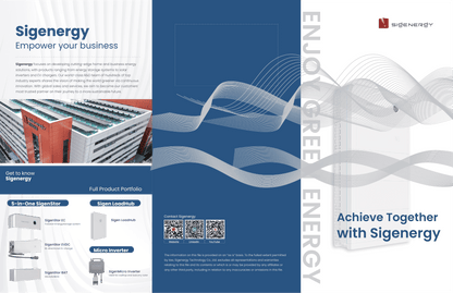 Sigenstor Energy controller and battery system 10kW inverter 20kWh battery