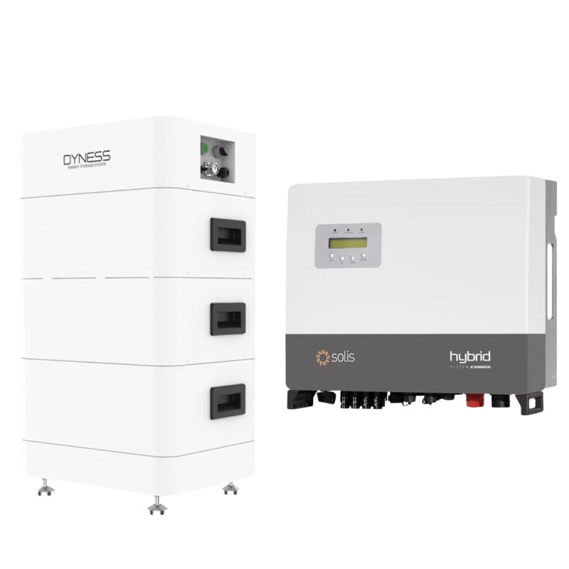 Solis 6kW Hybiridi-invertteri ja 10kWh Dyness Akku - autonlataus.com