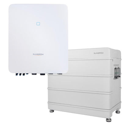 Sungrow 10kW SH- sarjan Hybridi-invertteri ja SBR- akkupaketti 9.6kWh - autonlataus.com
