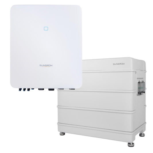 Sungrow 10kW SH- sarjan Hybridi-invertteri ja SBR- akkupaketti 9.6kWh - autonlataus.com