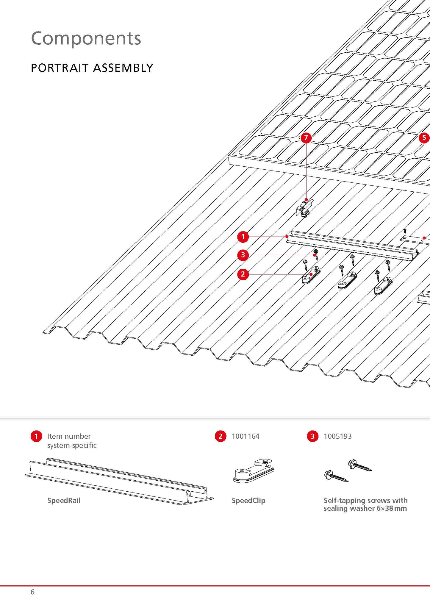 K2 Speedrail aurinkopaneelien asennuspaketti profiilipeltikatolle M (n. 8-10kWh) - autonlataus.com