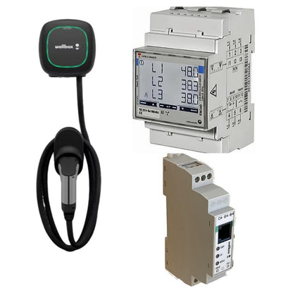 Aurinkolataus järjestelmä 10kW, SMA invertteri, 24 paneelia, Wallbox/ Zaptec latausasema ja PowerBoost/ Sense Asennettuna (PK-seutu) - autonlataus.com