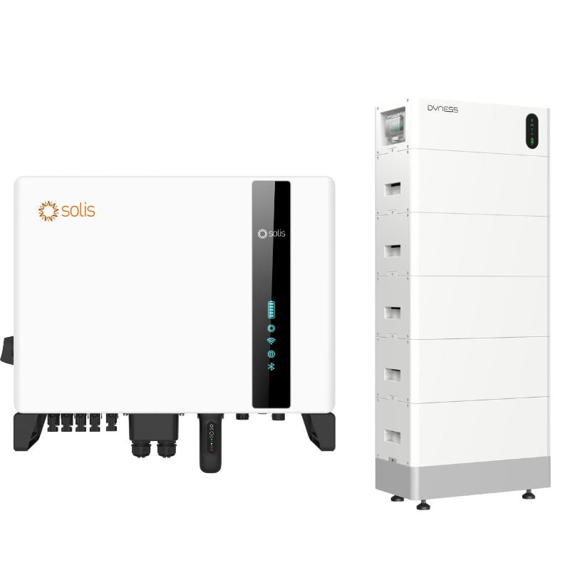 Solis 10 kW hybridi-invertteri +  Dyness T19 Pro 19 kWh kotiakkupaketti - autonlataus.com
