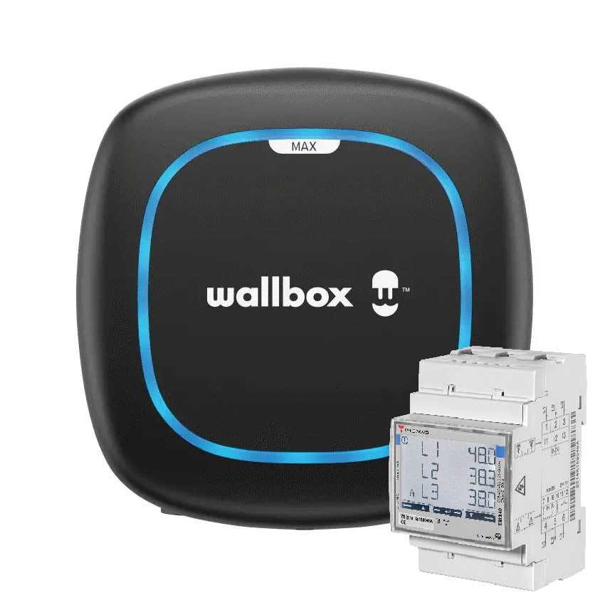 Wallbox Pulsar Max latausasema 22kW (5m kaapeli) + Power Boost -mittari - autonlataus.com
