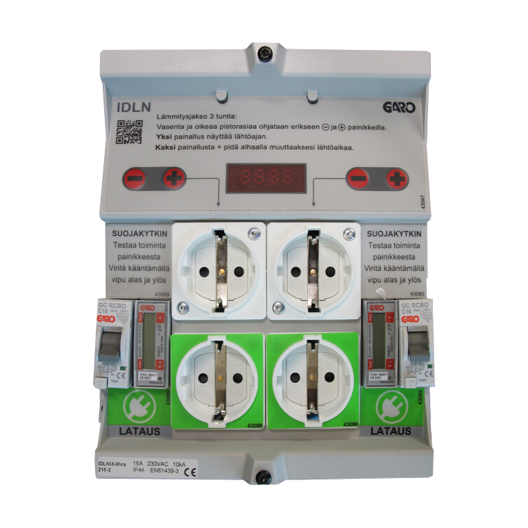 Garo IDLNM KWh-Modbus Lataus- ja lämmityselementti