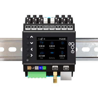 go-e Gemini flex latausasema 22kW ja Energiamittari - autonlataus.com