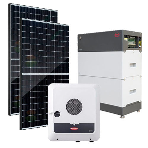 Aurinkopaneelijärjestelmä Bluesun Solar 5kW ja energiavarasto 5,12 kWh - autonlataus.com